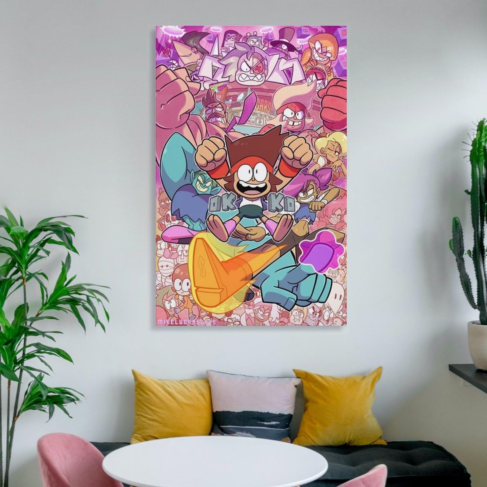 Animation Poster OK K.O.! Let's Be Heroes OK KO! Poster Gift for